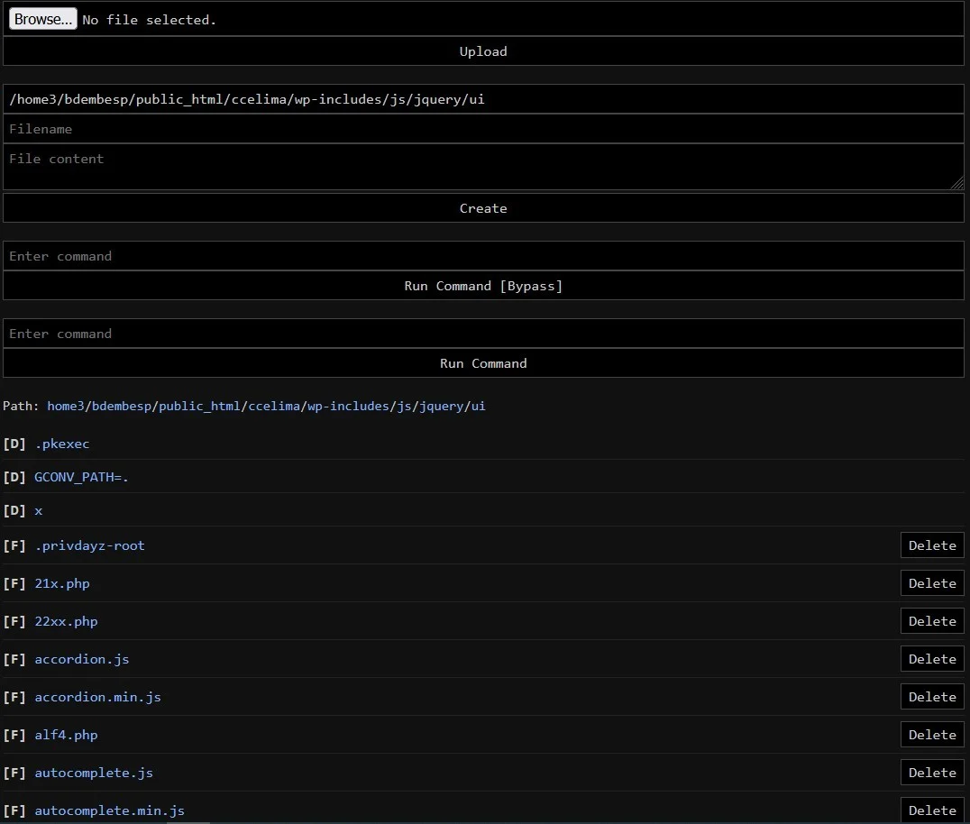 Luma Mini Shell Bypass — Bypass Shell preview for security testing. Version v1.0, file size 120.